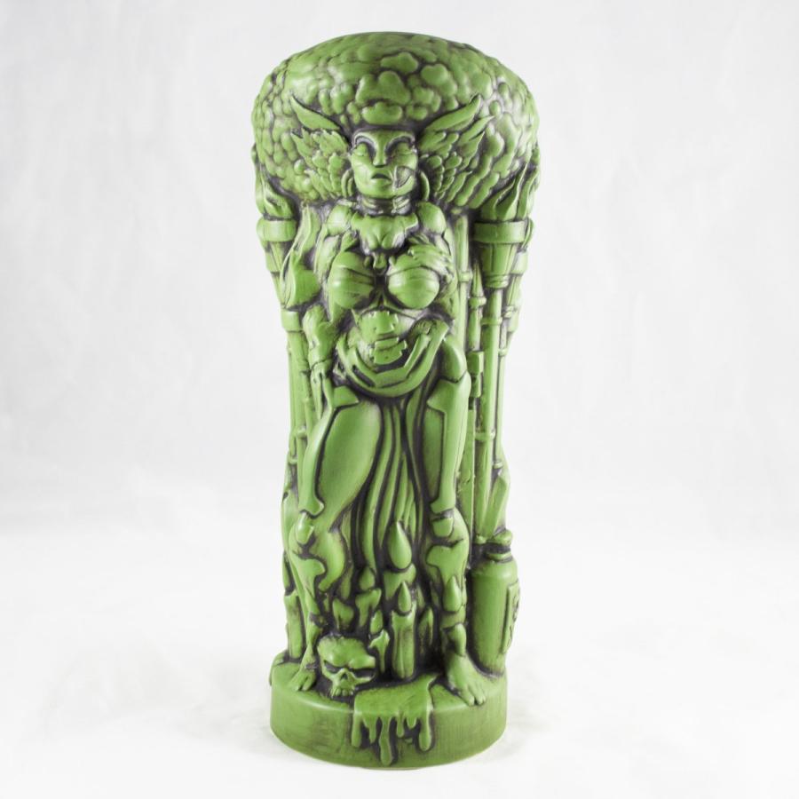 Tiki Farm ティキ マグ VOODOO GODDESS, MARDI GRAS GREEN Mug 