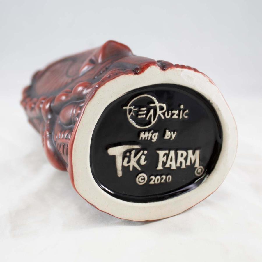★Tiki Farm ティキ ファーム マグ LUKLUK RED by Ken Tiki Farm ティキ ファーム マグ LUKLUK RED by Ken Ruzic mug