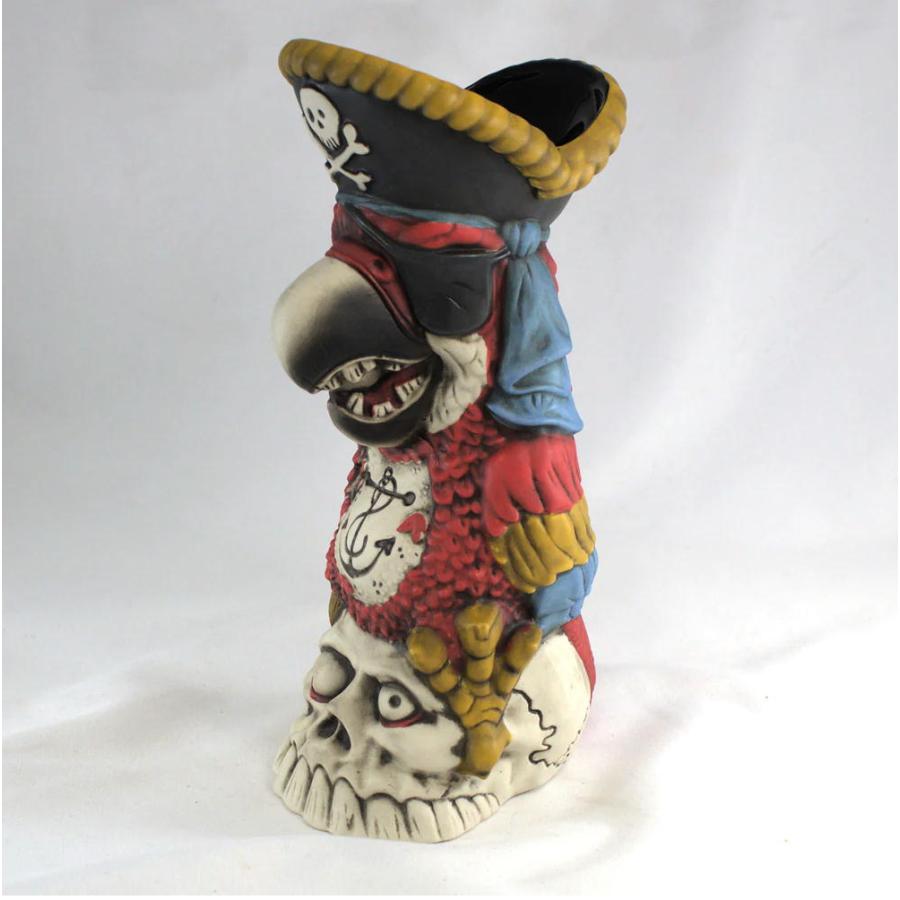 TIKI FARM ティキ マグ PEG LEG PARTY PARROT MUG RED by Big Toe