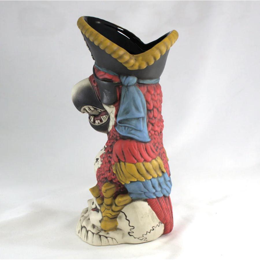 TIKI FARM ティキ マグ PEG LEG PARTY PARROT MUG RED by Big Toe