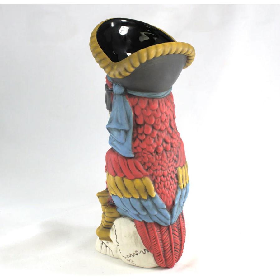 TIKI FARM ティキ マグ PEG LEG PARTY PARROT MUG RED by Big Toe