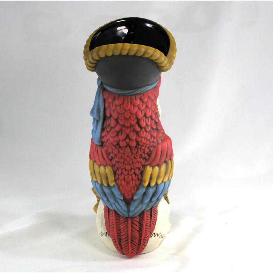 TIKI FARM ティキ マグ PEG LEG PARTY PARROT MUG RED by Big Toe