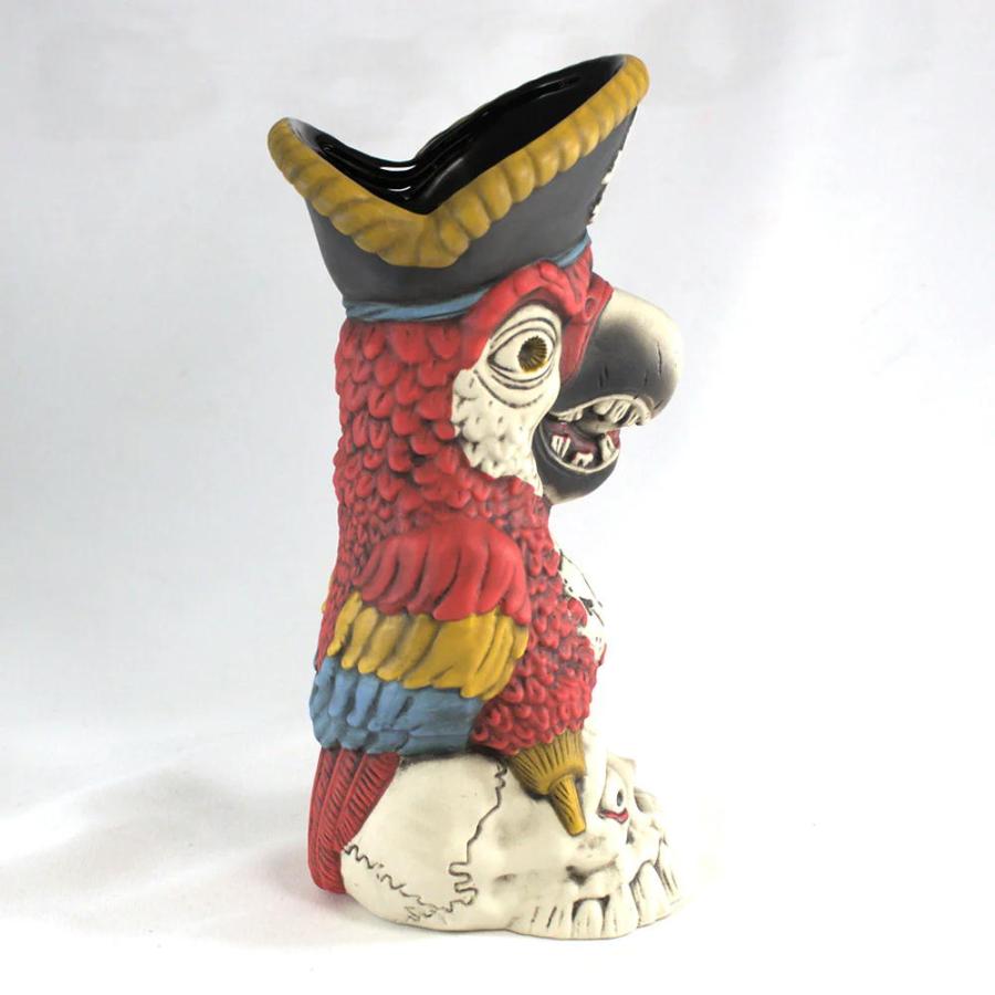 TIKI FARM ティキ マグ PEG LEG PARTY PARROT MUG RED by Big Toe
