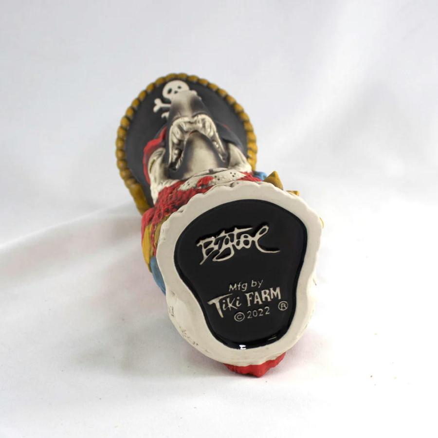 TIKI FARM ティキ マグ PEG LEG PARTY PARROT MUG RED by Big Toe
