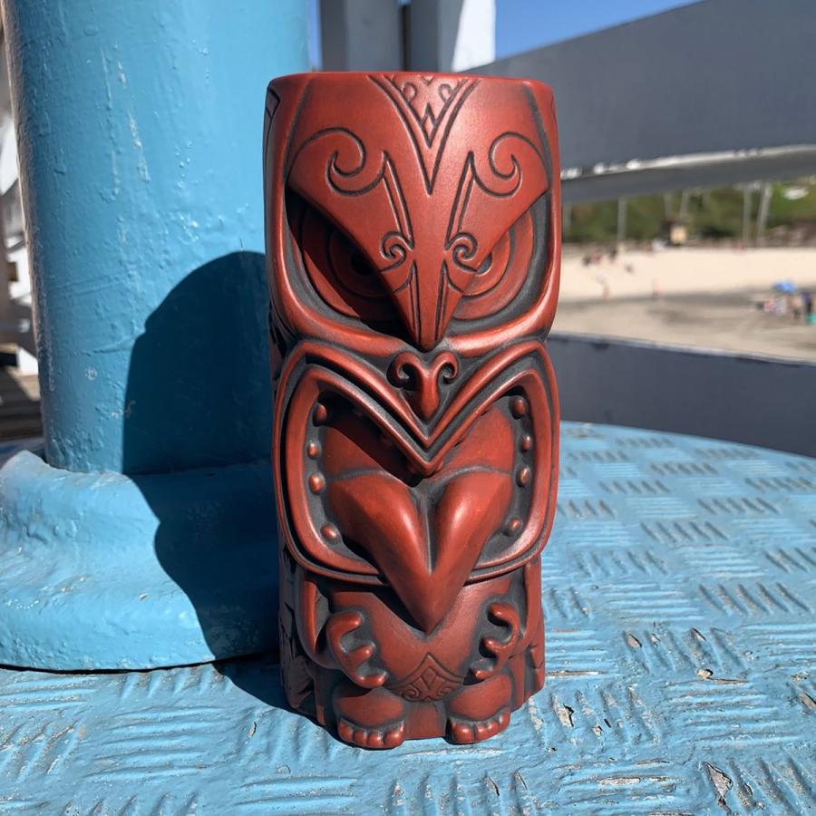 Tiki Farm ティキ ファーム マグ MOW-MOW RED STAIN マオリ 雑貨