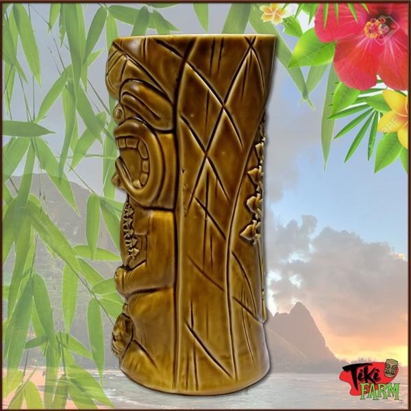 Tiki Farm ティキ ファーム マグ Ku-kaili-moku Brown/Large by Tiki Farm ティキ ファーム マグ Ku-kaili-moku Brown/Large by