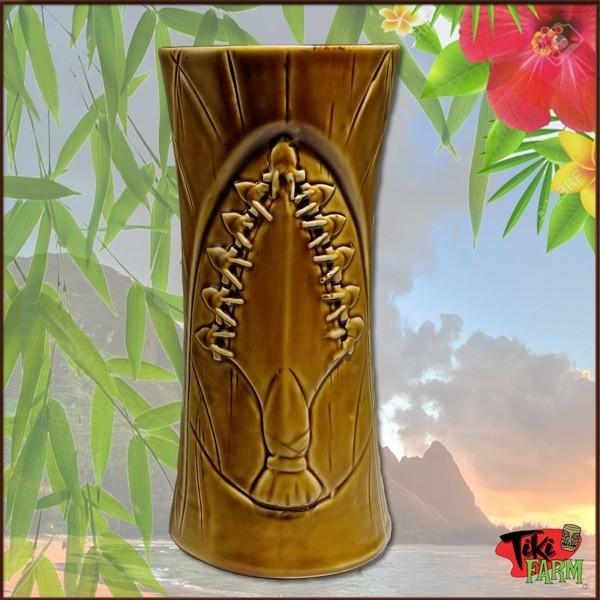 Tiki Farm ティキ ファーム マグ Ku-kaili-moku Brown/Large by Tiki Farm ティキ ファーム マグ Ku-kaili-moku Brown/Large by