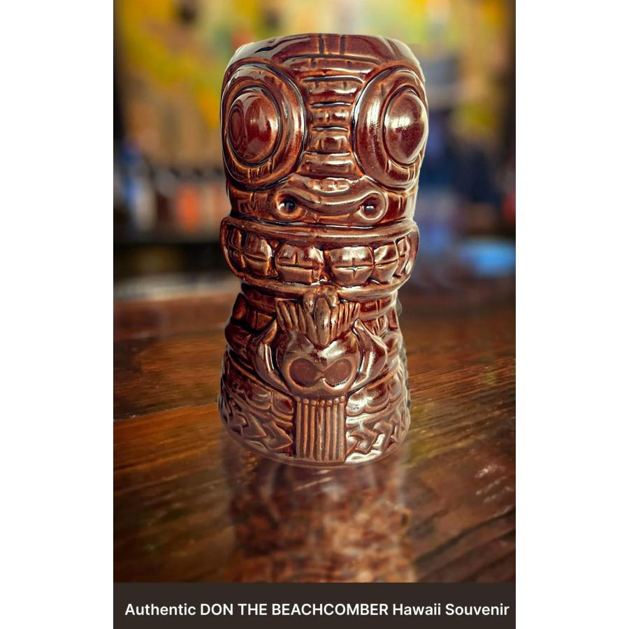 ドン ザ ビーチコマー ティキ マグ Don The Beachcomber Hawaii OFFICIAL Tiki Mug 90th Anniversary Edition - Brown 雑貨_2