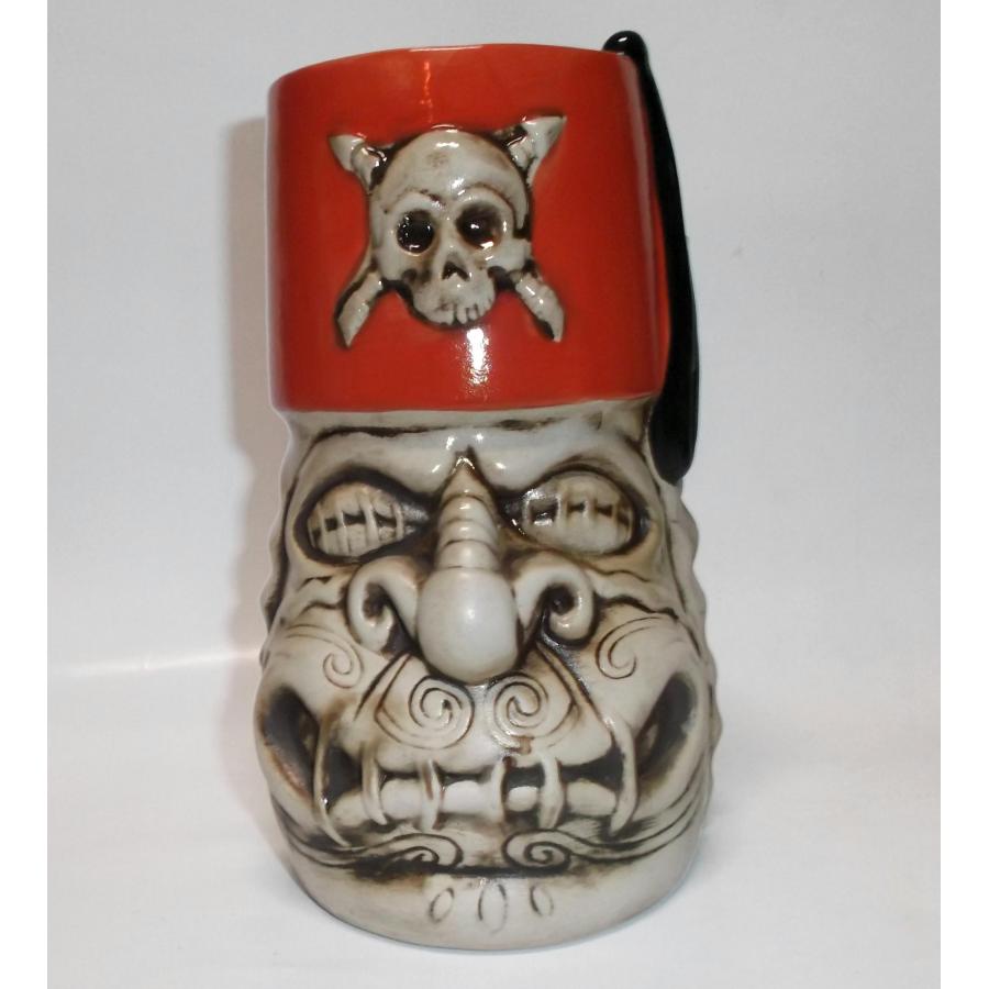 シュランクン モンク ティキ マグ Shrunk'n Monk Tiki Mug Red by