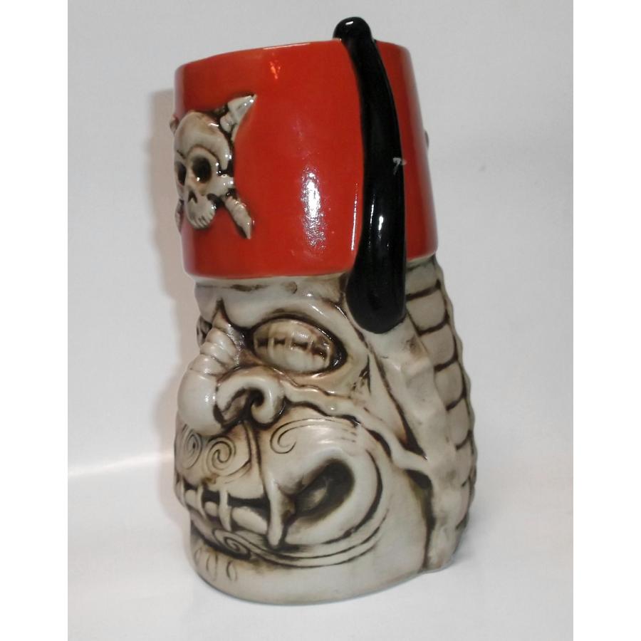 シュランクン モンク ティキ マグ Shrunk'n Monk Tiki Mug Red by