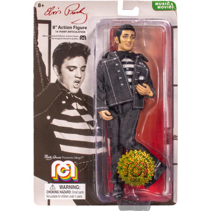 エルヴィス プレスリー フィギュア 監獄ロック Elvis Presley - Jailhouse Rock Elvis 8” Mego Action Figure｜mumbles｜05