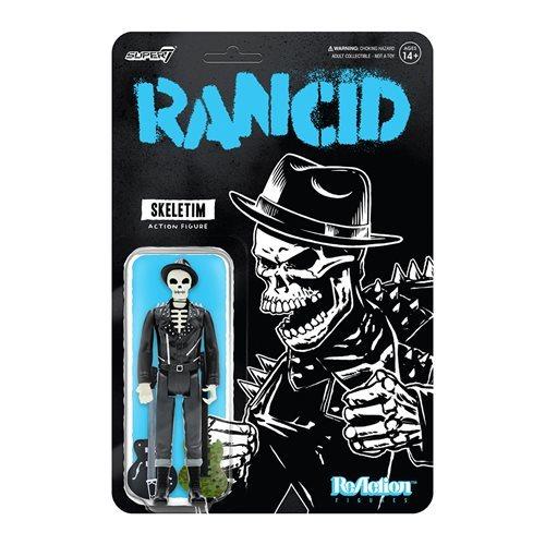 ランシド Re Action フィギュア RANCID Punk Skeletim Hat Super7