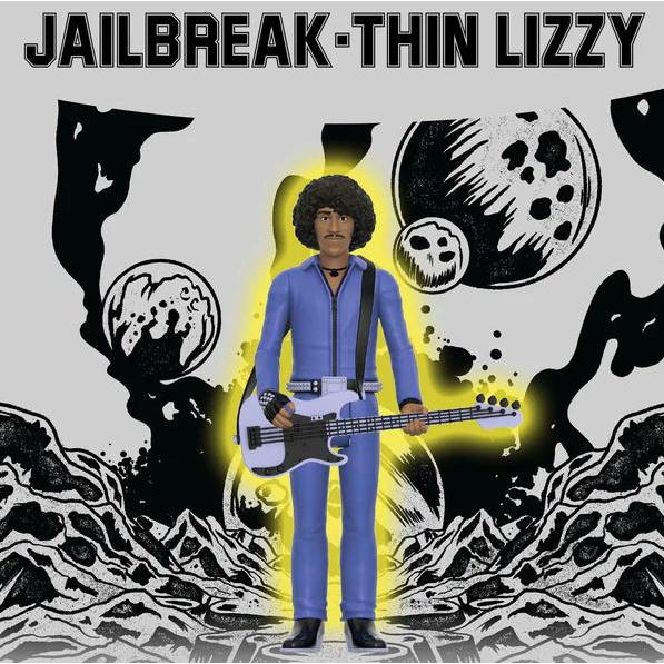 シン リジィ フィギュア Thin Lizzy Phil Lynott (Jailbreak) Super7