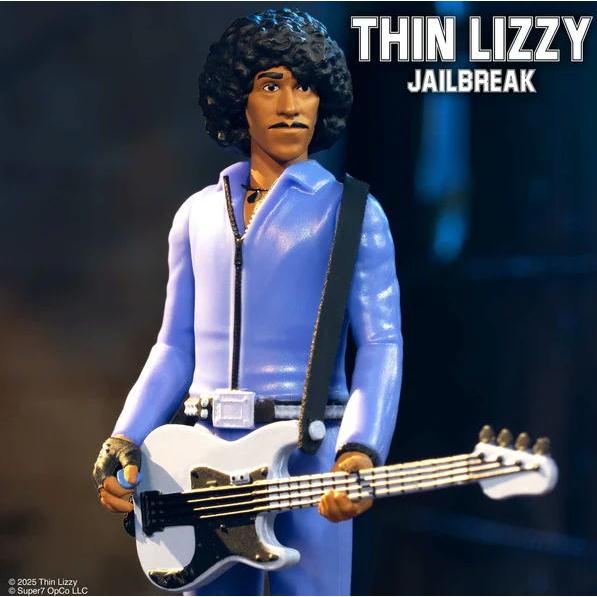 シン リジィ フィギュア Thin Lizzy Phil Lynott (Jailbreak) Super7