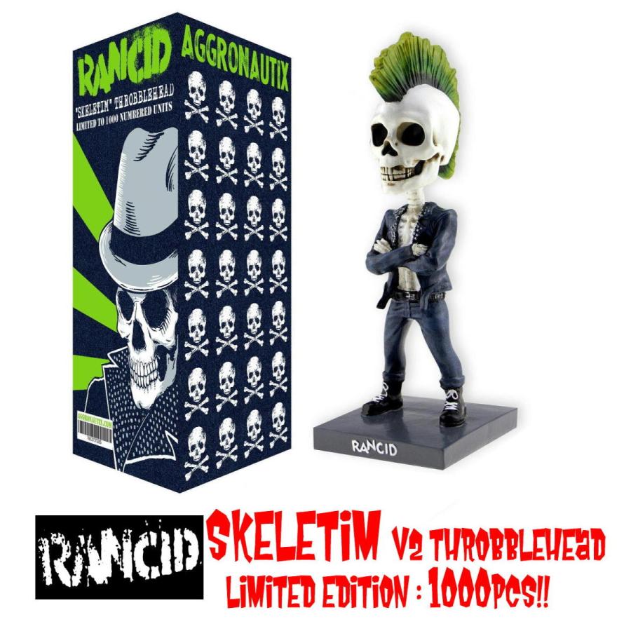 ランシド フィギュア RANCID Skeltim V2 スカル パンク 首振りドール