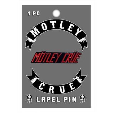モトリー クルー ピンズ バッジ Motley Crue LOGO 正規品 ロックT