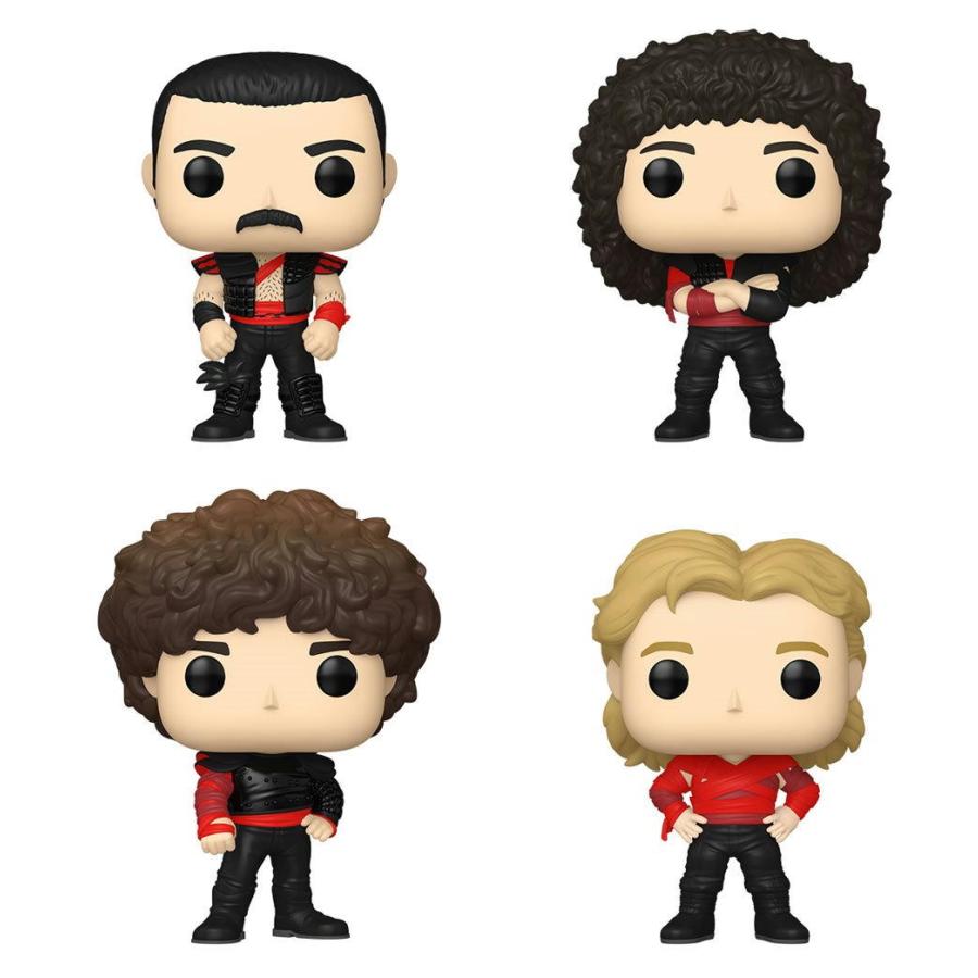 Funko クイーン フィギュア 4体セット Queen Radio Gaga Funko Pop