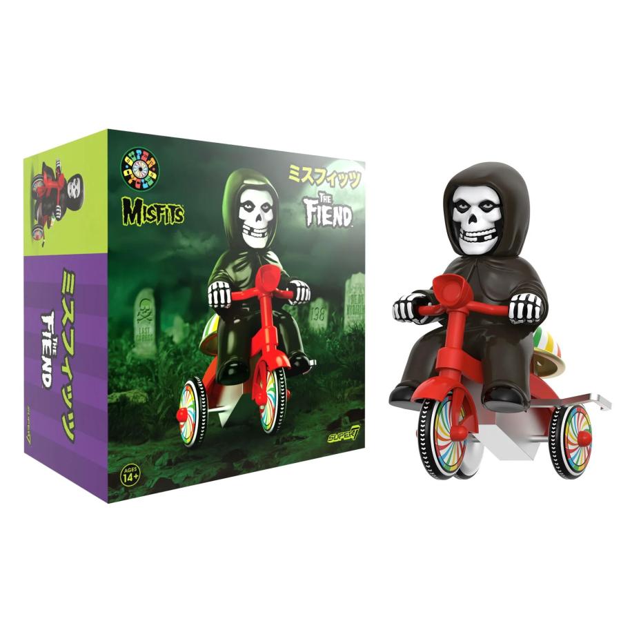 ミスフィッツ フィギュア MISFITS Super Cycles Fiend (Black w/ Red