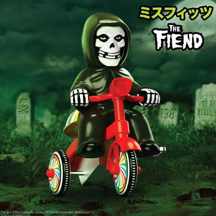 ミスフィッツ フィギュア MISFITS Super Cycles Fiend (Black w/ Red