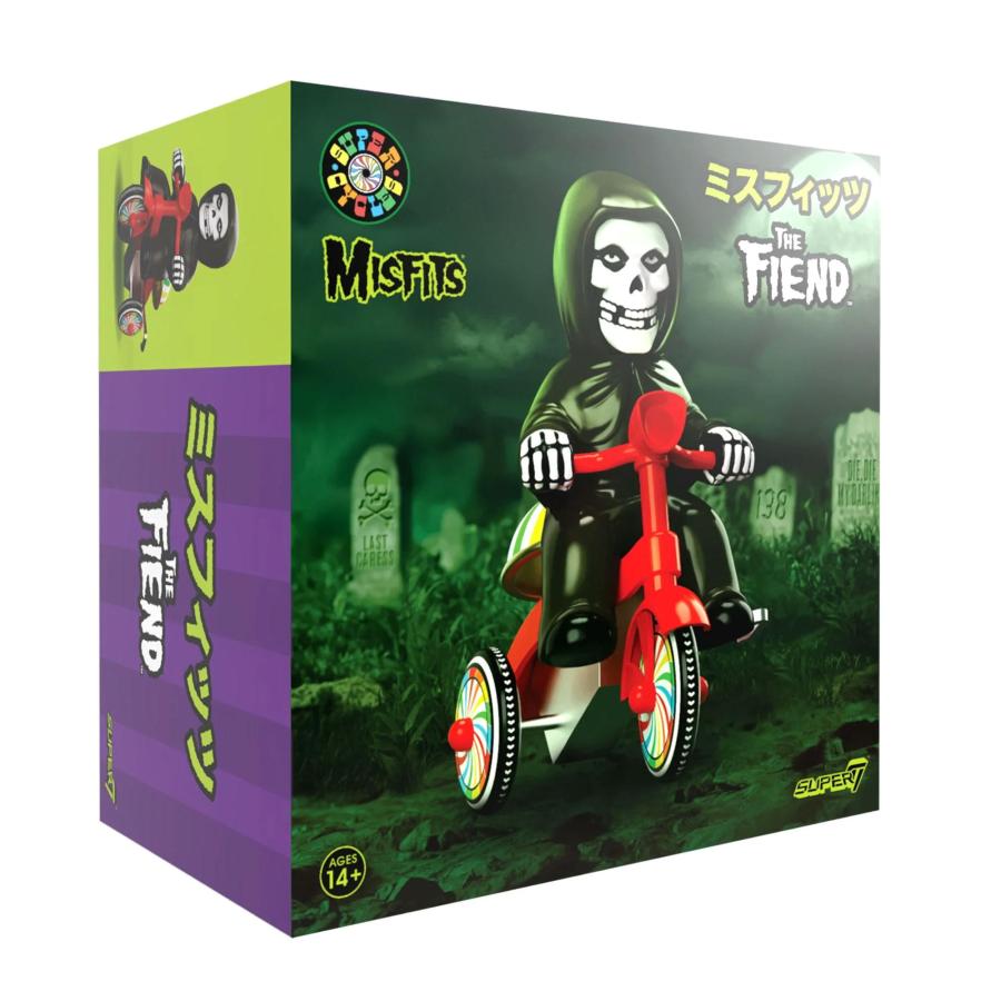 ミスフィッツ フィギュア MISFITS Super Cycles Fiend (Black w/ Red
