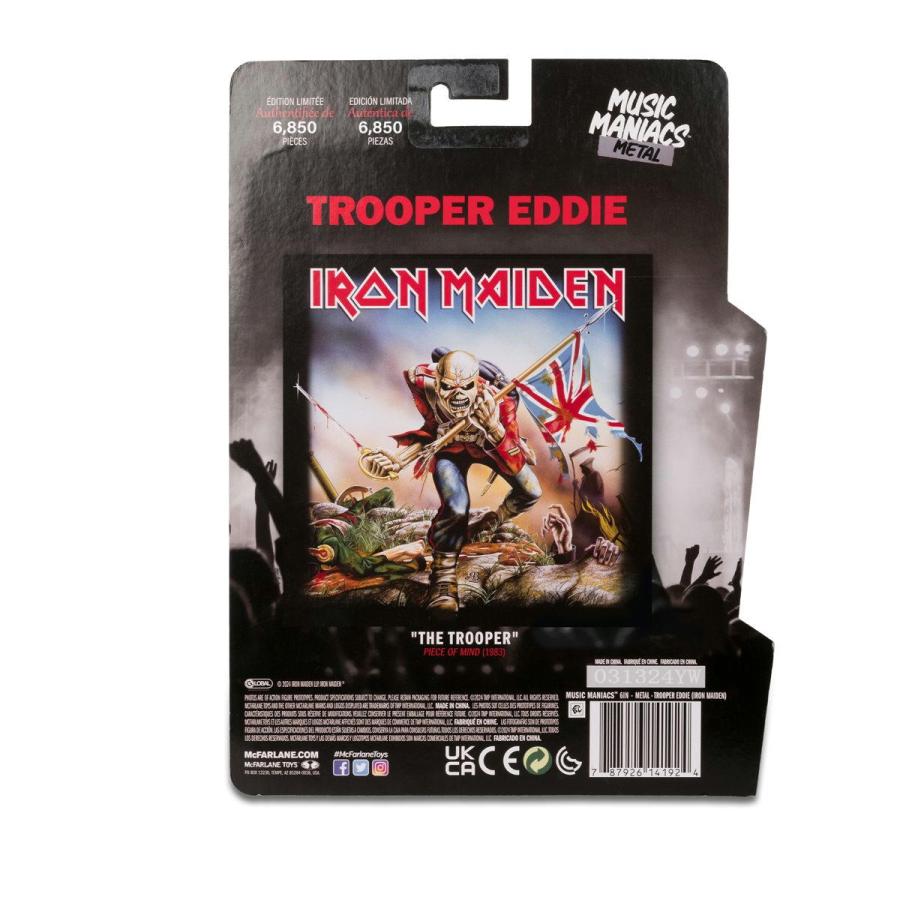 アイアン メイデン フィギュア Iron Maiden Trooper Eddie 6