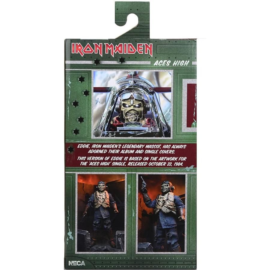 アイアンメイデン フィギュア NECA／IRON MAIDEN Amazon.co.jp: NECA アイアンメイデン - エースハイエディ - 8