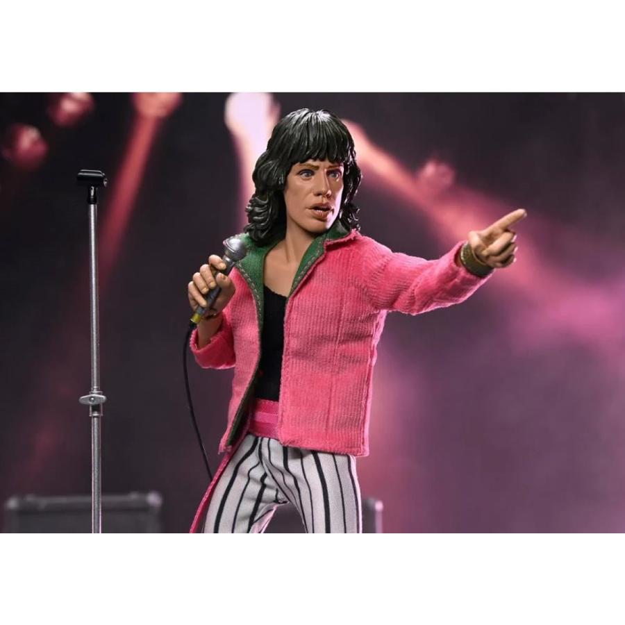 ローリング ストーンズ ミック ジャガー フィギュア The Rolling Stones Mick Jagger (1975) 正規品 8 Clothed Action Figure TOYの画像