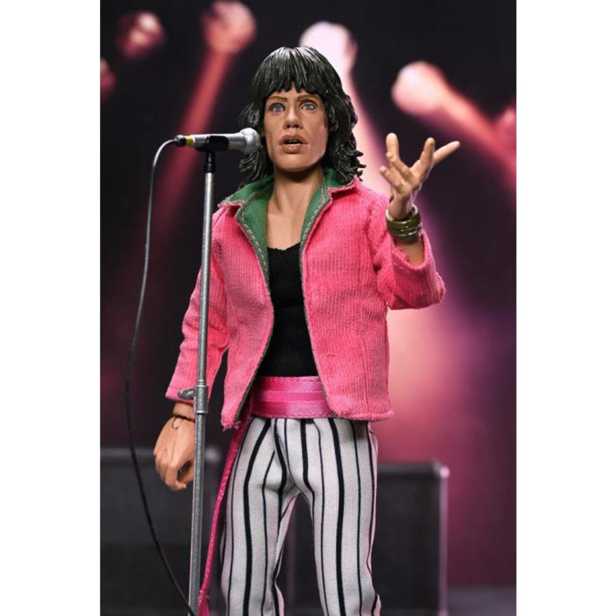 ローリング ストーンズ ミック ジャガー フィギュア The Rolling Stones Mick Jagger (1975) 正規品 8 Clothed Action Figure TOYの画像