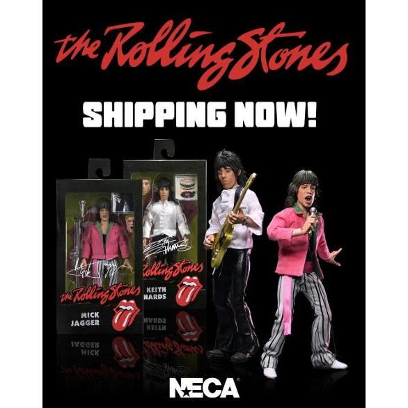 ローリング ストーンズ ミック ジャガー フィギュア The Rolling Stones Mick Jagger (1975) 正規品 8 Clothed Action Figure TOYの画像