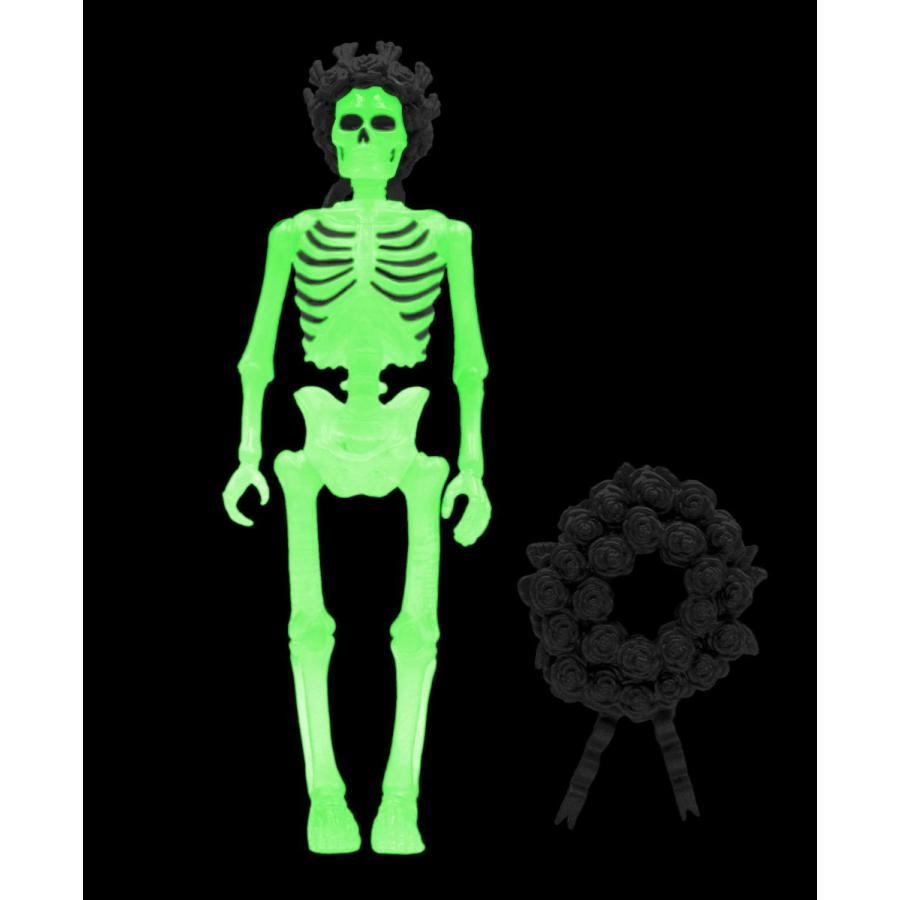SUPER7 Grateful Dead - Statuetta Reaction Bertha (Glow), 10 Cm, Articolata In Blister