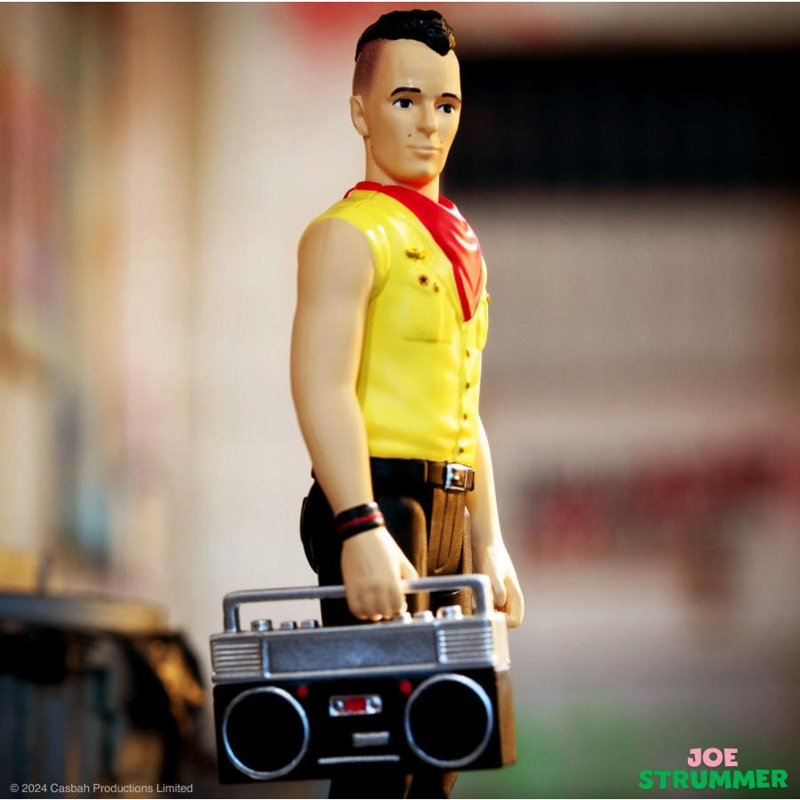 ジョー ストラマー Re Action フィギュア Joe Strummer (Wave2) Super7