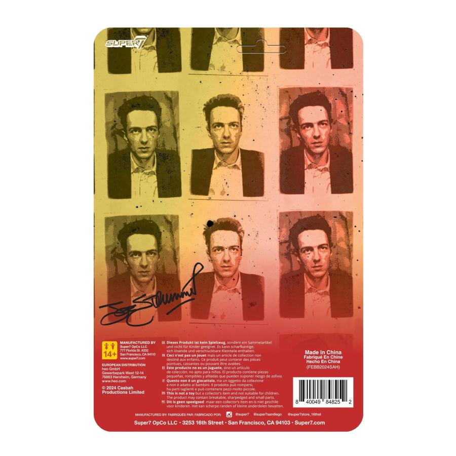 ジョー ストラマー Re Action フィギュア Joe Strummer (Wave2) Super7