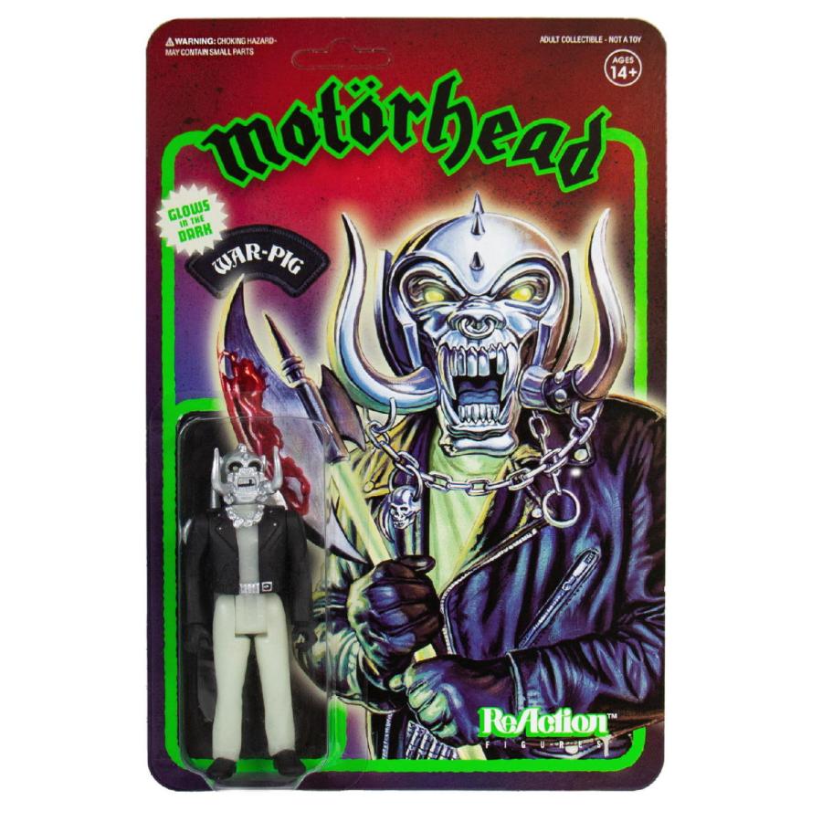 モーターヘッド ウォー ピッグ Re Action フィギュア 蓄光 (Glow in