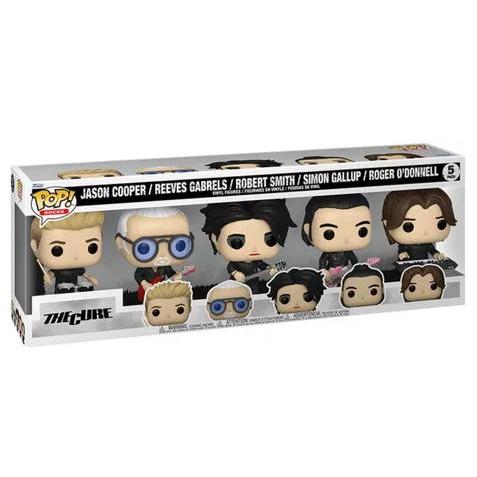 Funko ザ・キュアー フィギュア Funko Pop! Rocks: The Cure 5-Pack