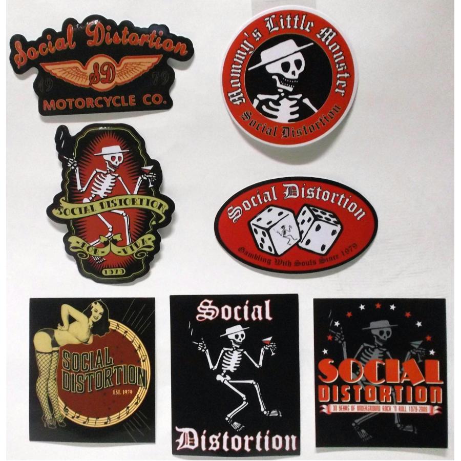 ソーシャル ディストーション ステッカー Social Distortion 正規品