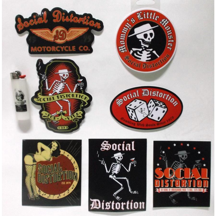 ソーシャル ディストーション ステッカー Social Distortion 正規品