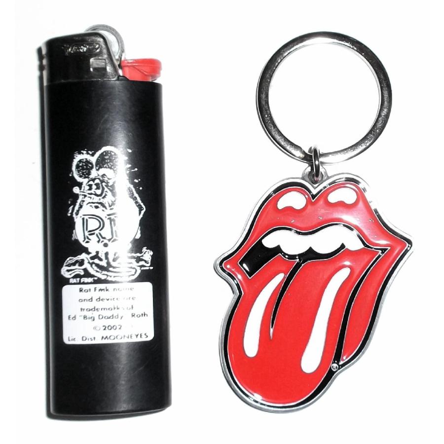ローリング ストーンズ メタル キーチェーン ROLLING STONES 正規品