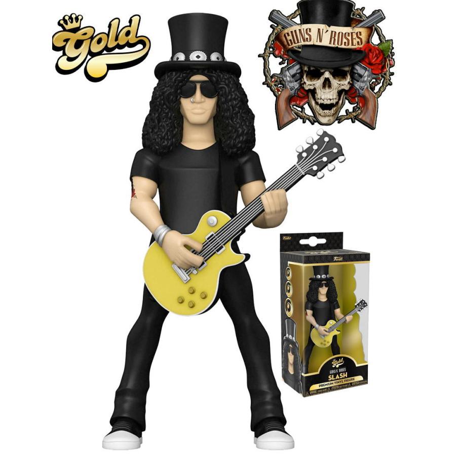 スラッシュ フィギュア SLASH Vinyl Gold ガンズ アンド ローゼス Guns n Roses FUNKO TOY｜mumbles