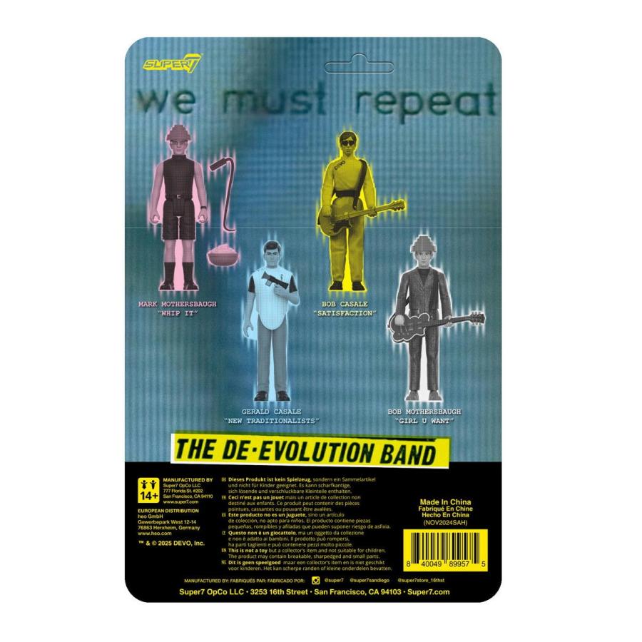 ディーヴォ フィギュア DEVO REACTION FIGURES WAVE 05 - BOOJI BOY