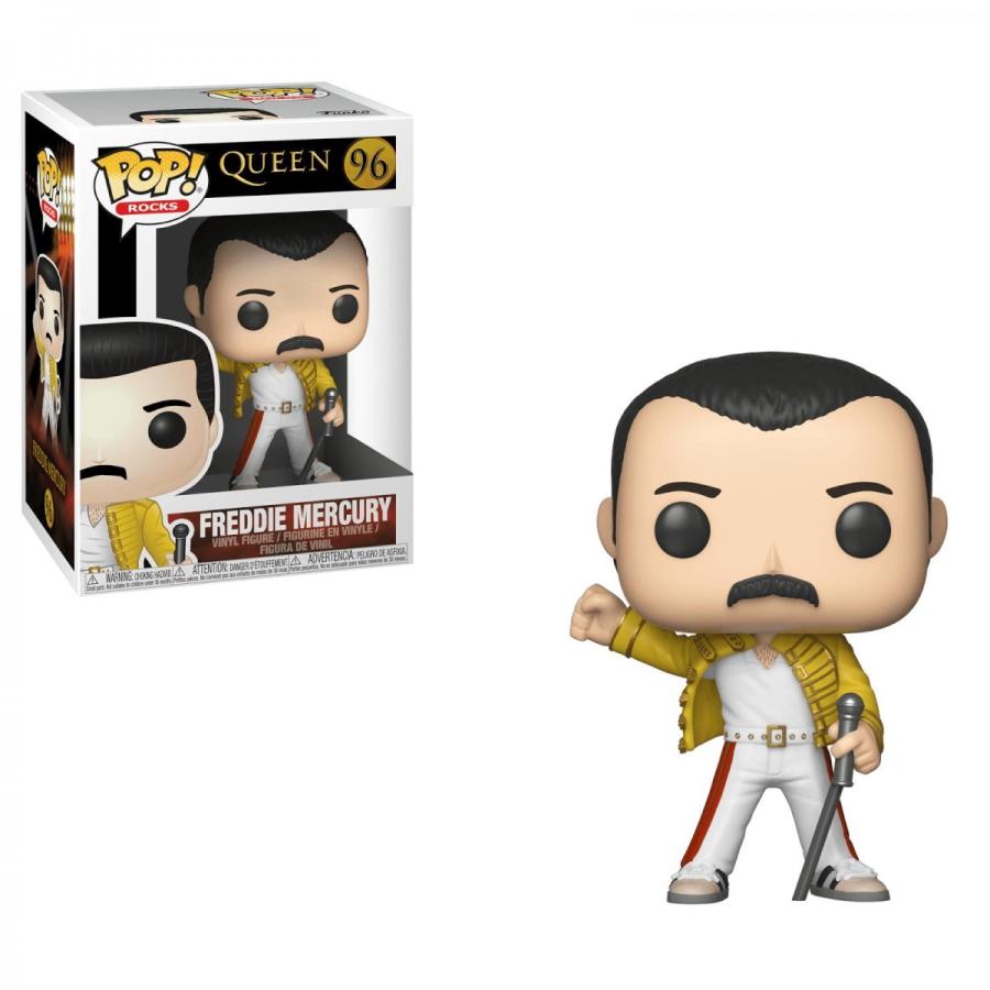 クイーン フィギュア QUEEN Pop! Rocks Freddie Mercury , Brian May , John Deacon , Roger Taylor FUNKO TOY｜mumbles｜07