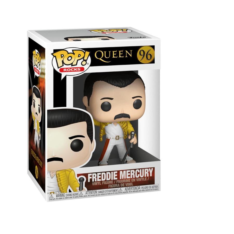 クイーン フィギュア QUEEN Pop! Rocks Freddie Mercury , Brian May , John Deacon , Roger Taylor FUNKO TOY｜mumbles｜08