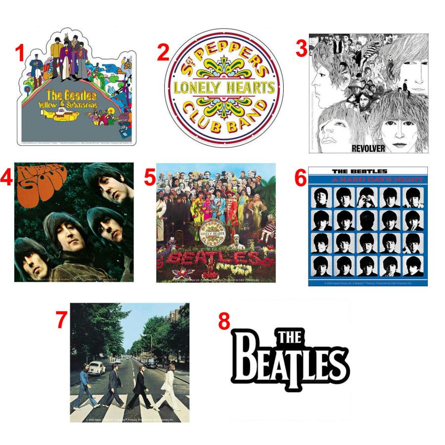 ザ・ビートルズ ステッカー The BEATLES 正規品 Sticker ロックTシャツ