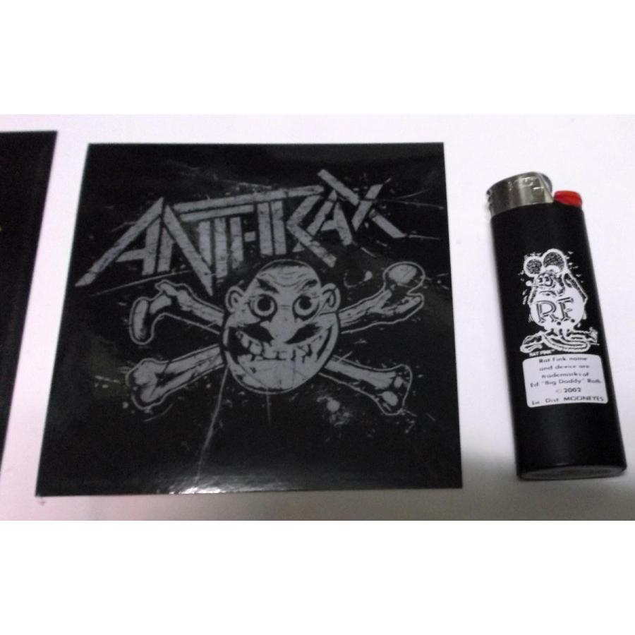 アンスラックス ステッカー ANTHRAX 正規品 ロックTシャツ バンドT