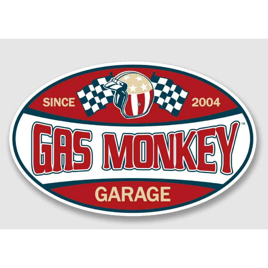 ガス モンキー ガレージ ステッカー 5p パック Gas Monkey Garage Sticker 5pcs Set 正規品 : マン ...