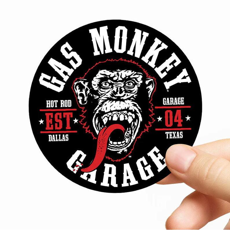 ガス モンキー ガレージ ステッカー 5p パック Gas Monkey Garage