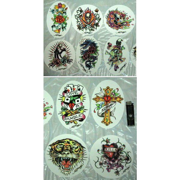 エド ハーディー タトゥーステッカー Ed Hardy Tattoo Flash 柄