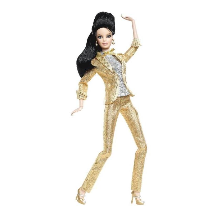 Barbie バービー ラヴズ エルヴィス Loves Elvis ピンク ラベル 
