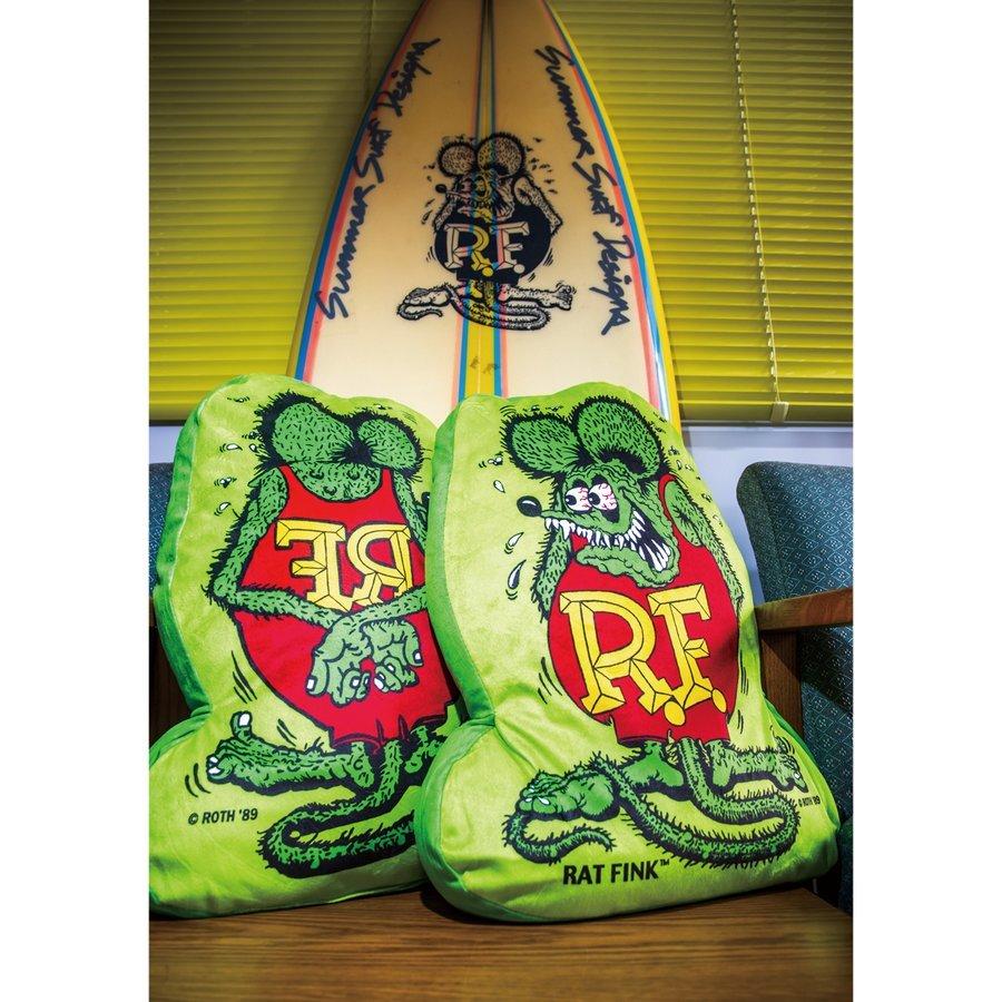 RAT FINK（ラットフィンク） ラット フィンク ダイカット クッション