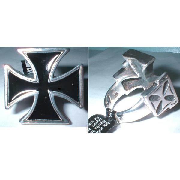 アイアン・クロス Iron Cross シルバーリング 指輪 : マンブルズ
