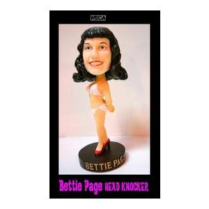 ベティー ペイジ フィギュア Bettie Page Headknocker Bobblehead NECA